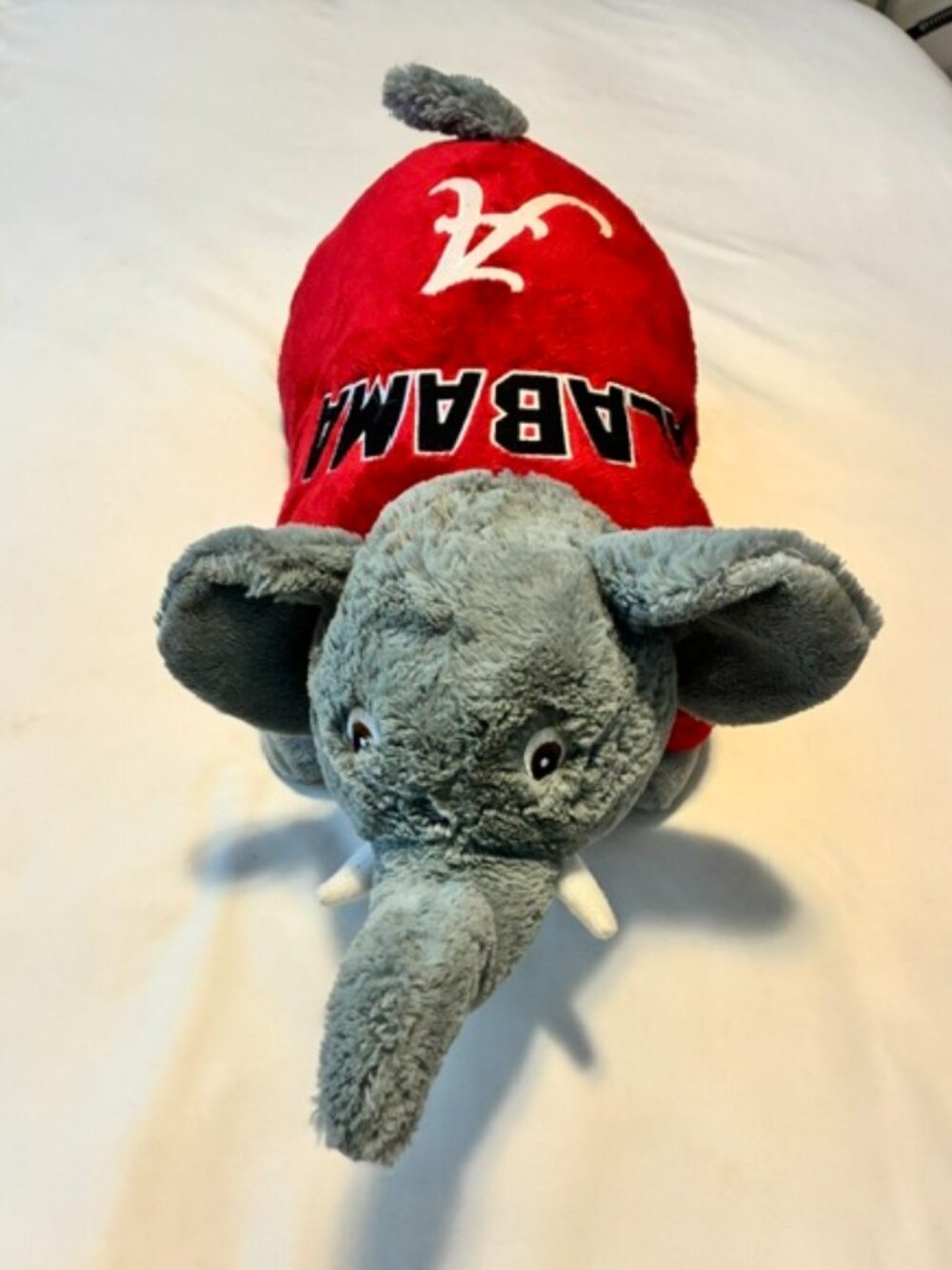 University Of Alabama Crimson Tide "Big Al" Elephant Pillow Pets Collectible